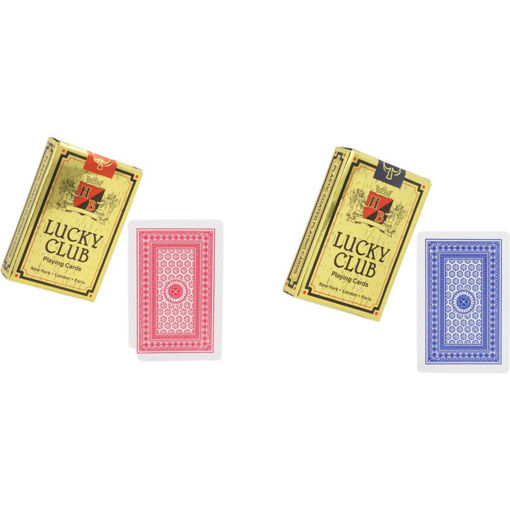 Picture of LUCKY CLUB PLAYING CARDS 9X6CM